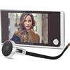 FILFEEL Visore digitale per porta LCD 3,5 , visore per spioncino 120 gradi Monitoraggio visivo fotografico Videocamera elettronica a occhi di gatto (monitoraggio 24 ore)
