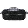 Granite Ware Graniteware 6106 - Rostiera/Cocotte da Forno in Acciaio al Carbonio, 33 x 20 cm
