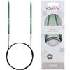 KNITPRO - Ferri da Maglia circolari, 80 cm, 4,5 mm Verde