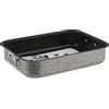 Home Salt N'Pepper Teglia Forno in Alluminio, Rivestimento Antiaderente, 40x28 cm
