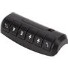 Yctze Pulsante del Volante Wireless con 6 Tasti, Pulsante del Telecomando del Lettore DVD MultifunzioneNavigazione Facile e Dell'auto e Controllo Multimediale