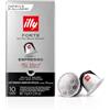Illy 80 Capsule Illy Caffè Compatibili Nespresso Alluminio Espresso Forte