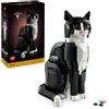 LEGO, LEGO IDEAS Lego Ideas 21349 Gatto Tuxedo, Kit Di Costruzione Per Adulti Da Collezione, Idea Regalo Per Lui O Lei, Decorazione Per Casa