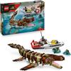 LEGO, Jurassic World, LEGO JURASSIC WORL LEGO Jurassic World - 76974 - Attacco del Mosasauro
