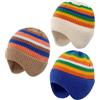 MASOCIO Cappello Neonato Bambino Invernale Cappellino con Paraorecchie Neonata Bambina Bimbo Bimba Caldo 2 Berretti Berretto Invernali 6 9 12 18 Mesi Adorabile Cappelli 1-3 Anni Multicolore 3