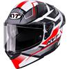 KYT Casco Integrale KYT R2R PARSEC - (White/Red)
