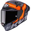 KYT Casco Integrale KYT R1R CARBON ACCELERATOR - (Matt Orange)