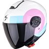 Scorpion casco jet Exo-City II Sheer rosa