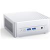 MINISFORUM M1 Plus Mini PC, processore Core i5-12600H (12C/16T fino a 4,5 GHz) e Intel Iris Xe Graphics, 16GB DDR5/512GB SSD, HDMI/DP/USB4, 2 x 2,5G RJ45, USB3.2 Gen2 x 2, USB2.0 x 2, Wi-Fi 6e, BT5.2