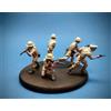 5x British Desert Rats 1/32 Hand Painted - Professional Museum Quality
