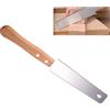Jinsion Piccola Sega a Mano, 30.5cm Sega Giapponese con Manico in Legno Antiscivolo, Lama Flessibile a Doppio Bordo, Affilata Seghettata, per Artigianato, Pvc, Bambù, Legno, Fai Da Te