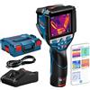 Bosch Professional Termocamera con sistema 12 V GTC 600 C (1 batteria da 12 V, con funzione app, intervallo di temperatura: da -20 °C a +600 °C, risoluzione: 256x192 px, in L-Boxx)