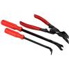 KIMISS rimozione della clip pinza, 3pcs finitura delle porte Rivetti Clip Pinze Fastener Remover Puller leva Bar Tool Kit