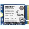 KINGSTON SSD Interno 500GB M.2 PCIe 4.0 NVMe 3D NAND 5000/3000 MB/s SNV3SM3/500G