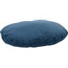 FLAMINGO Cuscino Celeste Oval + chiusura lampo blu scuro, 80 x 62 x 8 cm