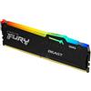 Kingston DDR5 16GB 6000MT/s KF560C30BBEA-16 Kingston FURY Beast RGB EXPO CL30 - KF560C30BBEA-16