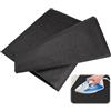 EXIN DEHCEN 300x100 cm Tessuto Non Tessuto Termoadesivo, 55 g/m² Teletta Termoadesiva per Tessuti, Fliselina Termoadesiva, Tessuto Adesivo, Fliselina da Stirare Nero, per Abbigliamento Rinforzato