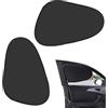 Jecdfs Parasole Auto Bambini, Tende Oscuranti Vetri Auto Universali, Protezione UV e Privacy, Compatibile con Utilitarie, Crossover, Decappottabili
