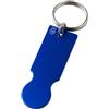 Portachiavi con gettone carrello spesa in alluminio personalizzabile Clean Pop personalizzate o neutre
