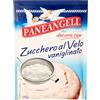 Paneangeli Zucchero al Velo Vaniglinato, Zucchero Impalpabile con Amido di Mais e Aroma Vanigliato, Zucchero a Velo per Decorare le Superfici di Dolci e per Preparare Glasse, Vegano, Busta da 125g