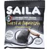 Saila - Morsi di Liquirizia, Caramelle Soffici alla Liquirizia, Aromi Naturali, Senza Glutine - 100 gr, 1.0 unità