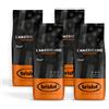 Bristot, Caffè Macinato L'Americano Decaf - Miscela per Caffè Decaffeinato Americano, Note di Cioccolato al latte, Spezie e Pane - Set da 4 Confezioni da 226g (Totale 904g)