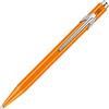 Caran d'Ache 849 - Penna a sfera in metallo, arancio fluo, arancione