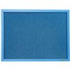 Bi-Office Pannello Per Avvisi Blue Bells, Cornice in MDF Blu, Bacheca Per L'Uso Con Puntine, 60x45, In Tessuto Blu