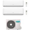 Hisense CONDIZIONATORE HISENSE DUAL SPLIT HI-COMFORT 18000+18000 BTU WIFI INVERTER 3AMW72U4RJC A++