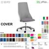 SEIPO COVER CV0015 Poltrona direzionale schienale rete oscilante K Version BIANCA Seipo Tessuto V CLASS 1IM