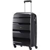 American Tourister BON AIR - Spinner M, Valigia, 66 cm, 57.5L, Nero (Black)