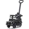 Jamara 460625 - Push-Car Mercedes-Benz G 350 d nero 3in1 - Protezione Antiribaltamento, Spazio sotto il Sedile, Poggiapiedi, Suoni, Clacson, Sostegno per Spingere