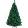 Yaheetech Albero di Natale 183 cm Artificiale Automatico Folto Realistico 1000 Rami Incernierati Supporto in Metallo Pieghevole Decorazioni per Casa Negozio