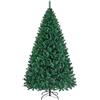 Yaheetech Albero di Natale 219 cm Artificiale Automatico Folto Realistico 1446 Rami Incernierati Supporto in Metallo Pieghevole Decorazioni per Casa Negozio