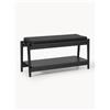 Westwing Collection Panca imbottita con scarpiera Libby