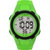 Timex TW5M62800 Sport, Orologio unisex da 40 mm, cinturino in poliuretano verde, quadrante digitale, cassa verde