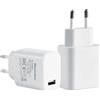 BLACKVIEW CARICABATTERIE ORIGINALE DA PARETE PER CASA USB 18W WHITE BULK PER SMARTPHONE