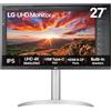 Lg 27up850K-W Monitor Pc 68,6 Cm [27] 3840 X 2160 Pixel 4k Ultra Hd Led Argento, Bianco (lg 27up850K-W - Led Monitor - 27-3840 X 2160 4k Uhd [2160p