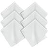 AOOSU Copritastiera, 6pcs Fodera Tastiera, 20×20cm Panno Protettivo per Tastiera, Anti-Impronte per Uso Quotidiano, Panno in Microfibra Schermo Morbido (Cenere)