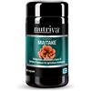 NUTRIVA Maitake, Integratore Alimentare a base di Grifola frondosa, Micoterapia, Integratori a base di Funghi, 60 capsuale, BIO
