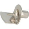 Reggipiani stampati in ferro nichelato Ø 7 mm. 8 pz.