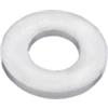 Rondelle piane plastica 6,4 x 13 - 30 pz.