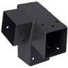 Suki Plug-in connettore suki 7x7 angolo sinistro 75° antracite con 3 connessioni