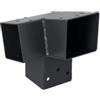 Suki Plug-in connettore suki 7x7 angolo 105° sinistro antracite con 3 connessioni