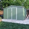 Parama Casetta da giardino in acciaio zincato verde 3,21x2,77xh2,17 m - 129kg - 8,9 metri quadri