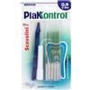 IDECO Srl Plakkontrol Minigrip Scov 0,9 mm, 10 Pezzi - Scovolini Interdentali per Igiene Orale, Adatti a Impianti e Ortodonzia