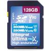 Integral Scheda SD da 128 GB UHS-II V90 fino a 300 MB in lettura e 280 MB di velocità di scrittura 1866X SDHC professionale ad alta velocità