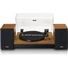 Lenco LS-310WD piatto audio Giradischi con trasmissione a cinghia Nero, Legno Manuale