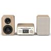 Pure Classic Stereo Mini Microsistema audio per la casa 40 W Quercia, Bianco