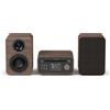 Pure Classic Stereo Mini Microsistema audio per la casa 40 W Marrone, Noce